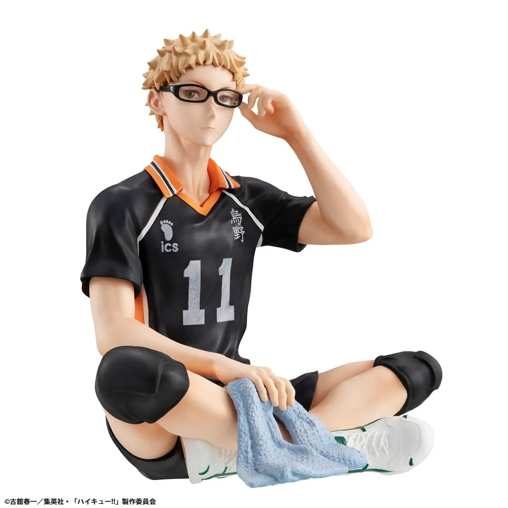 Haikyu!! G.E.M. Series PVC Statue Kei Tsukishima Palm Size 9 cm